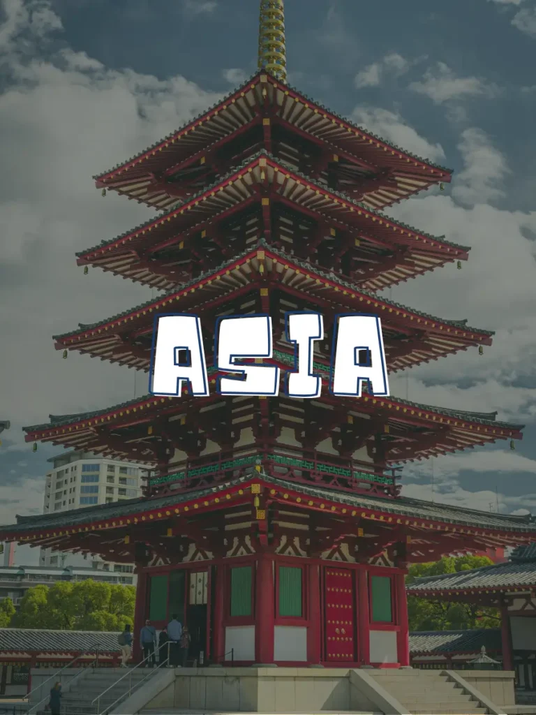 Asia destination